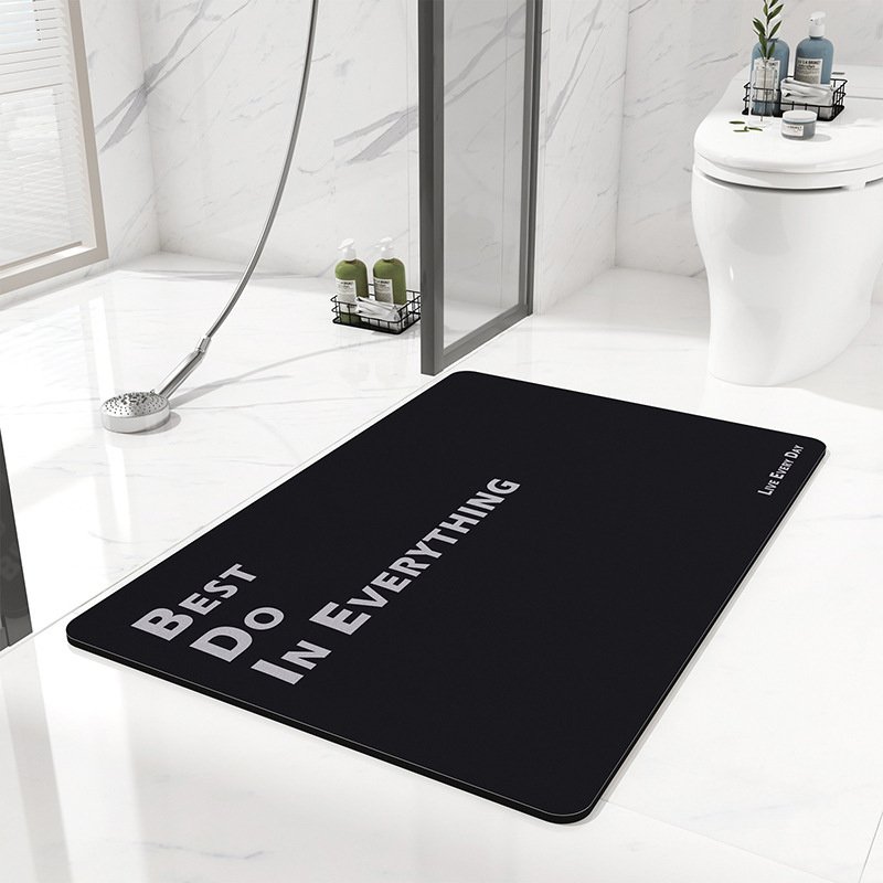 Entrance Doormat Modern Non Slip Bath Mat Absorbent Foot Mat Geometry Bathroom Carpet Entrance Doormat Modern Non Slip Bath Mat Absorbent Foot Mat Geometry Bathroom Carpet