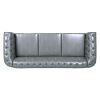 84.65" Rolled Arm Chesterfield 3 Seater Sofa.